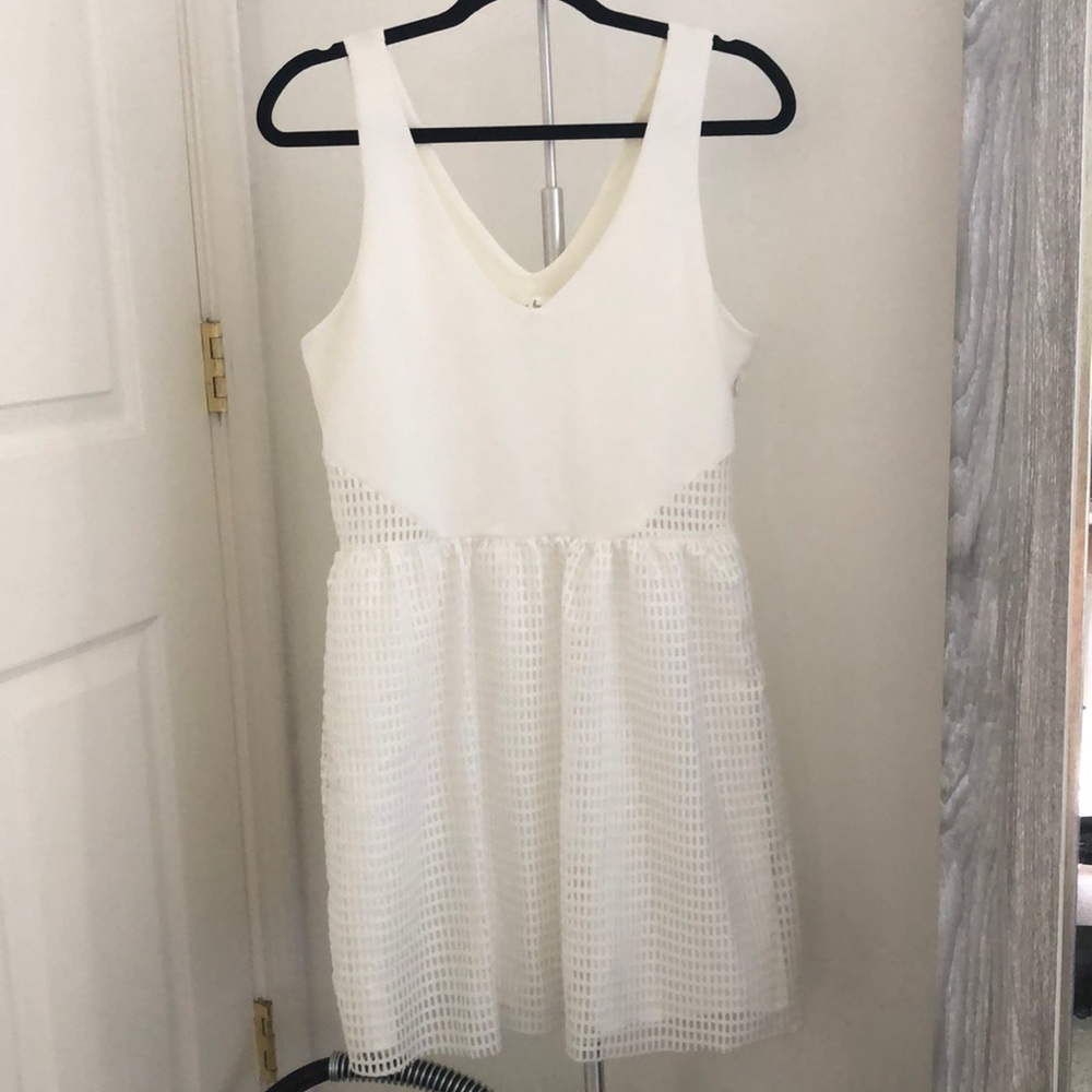 Nine Britton white mini dress